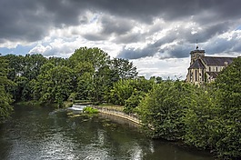 nivernais 运河,教堂,马伊