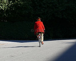 自行車運(yùn)動(dòng)員,紅色,男裝周期