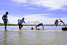 環(huán)礁,海灘,夫婦