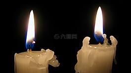 蜡烛,光,黑暗