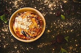 黑莓,模糊,碗