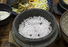 韓國,餐,水稻