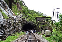 铁路轨道,铁路,隧道