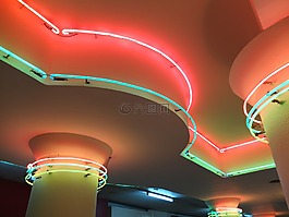 霓虹燈,光,發(fā)光