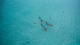 海滩,夏时制,岛