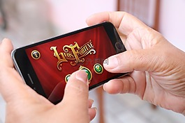 播放,游戲,iphone