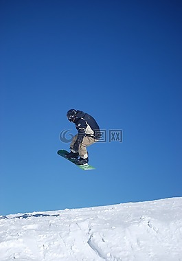 滑雪板,新鮮,冬天