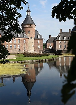 庭院的城堡,anholt,塔