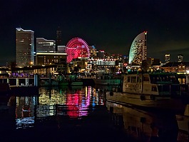 日本,夜景,横滨