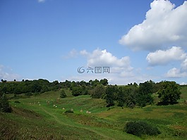 原野,農村
