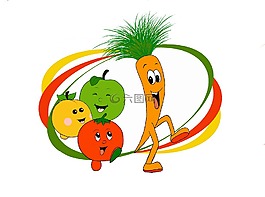 胡蘿卜,蔬菜,維生素