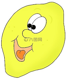 檸檬,蔬菜,滑稽