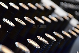 瓶,葡萄酒,酒廠