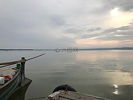 泻湖,湖,和平