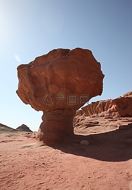 以色列,的timna,旅行
