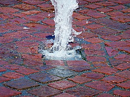 水,一滴水,噴泉