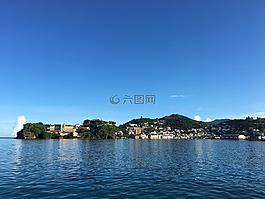 加勒比海,海,側