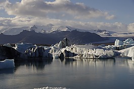 冰島,水,冰山一角