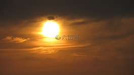 云,太陽(yáng),天空