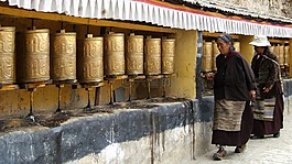 西藏,修道院,佛教