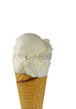 冰,蛋卷冰淇淋,甜點