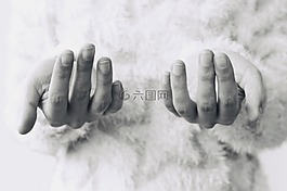 女子,手,手指
