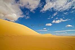 沙漠,天空,自然