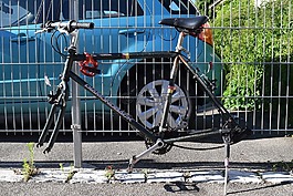 自行車,被盜,框架