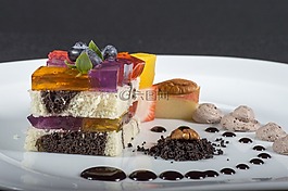甜點,草莓,食品