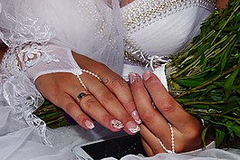 新娘,圓環(huán),婚禮