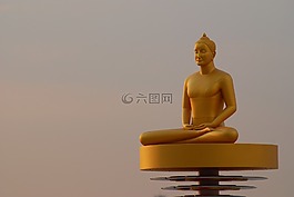 佛,佛教,黃金