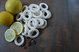 新鮮,魷魚(yú),環(huán)