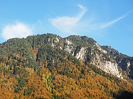 山,秋季,秋天的顏色