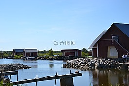 夏天,海邊,水