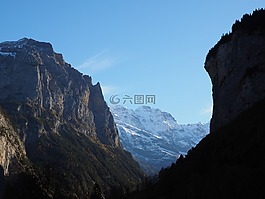 勞特布龍嫩,谷,工程
