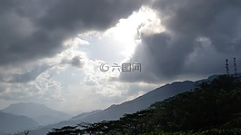 天空,云,太陽(yáng)
