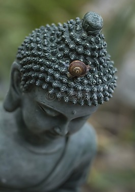 佛,蝸牛,佛教