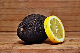 鱷梨,檸檬,食品