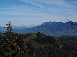 高山,阿爾卑斯山全景圖,皮拉圖