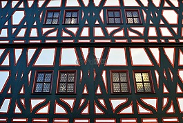 桁架,fachwerkhaus,舊城區(qū)