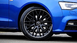 車,奧迪,車輪