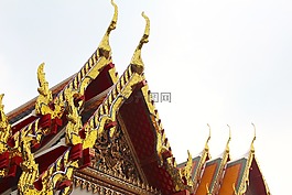 廟,屋頂,寶塔