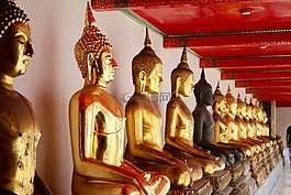 曼谷,佛,黃金