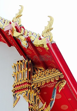 廟,屋頂,寶塔