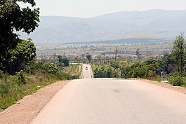 路,地平線,旅行