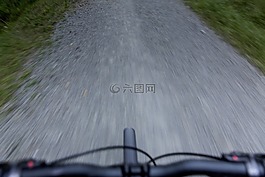 山地自行車,自行車,地形