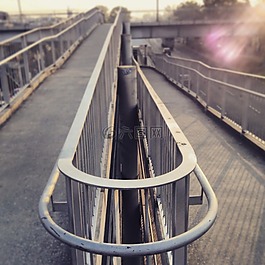 橋,varandal,街