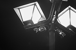 路燈,單色,克萊佩達