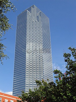 達(dá)拉斯,建筑物,市中心