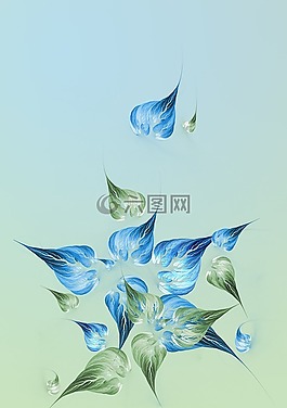 分形,抽象,背景
